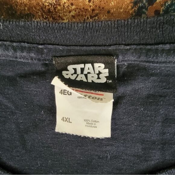 Star Wars Darth Vader Sith Lord Smoke Portrait T-Shirt 4 XL - Picture 7 of 12